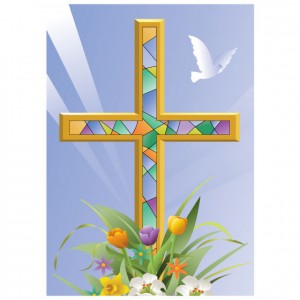 Faithful Cross Perforated Bookmarks