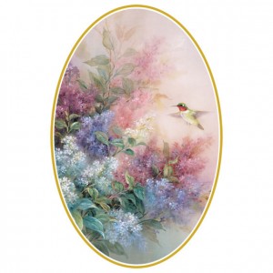 Hummingbird with Lilac (Lena Liu)