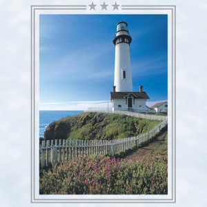 Lighthouse Perforated Bookmarks