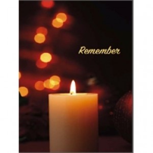 Remember Candle Perforated Bookmarks