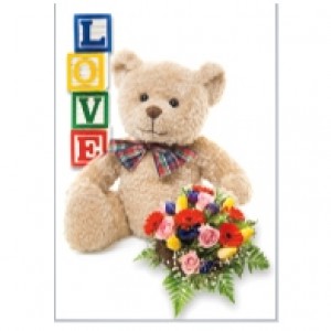 Teddy Bear Perforated Bookmarks