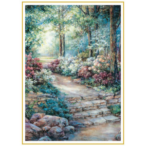 Woodland Path (Lena Liu) Perforated Bookmarks