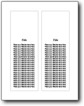 Large Bookmark Image Top